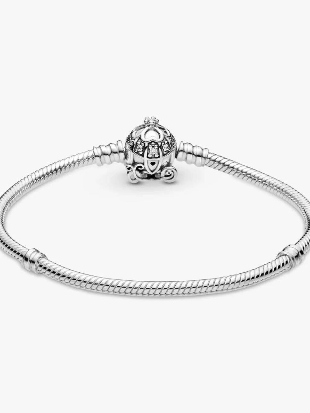 Pandora Disney Cinderella Pumpkin Coach Clasp Pandora Moments Bracelet